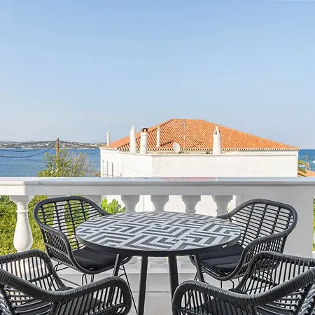 Villa Pearl House - Luxurious New In Spetses Stunning View Ligoneri